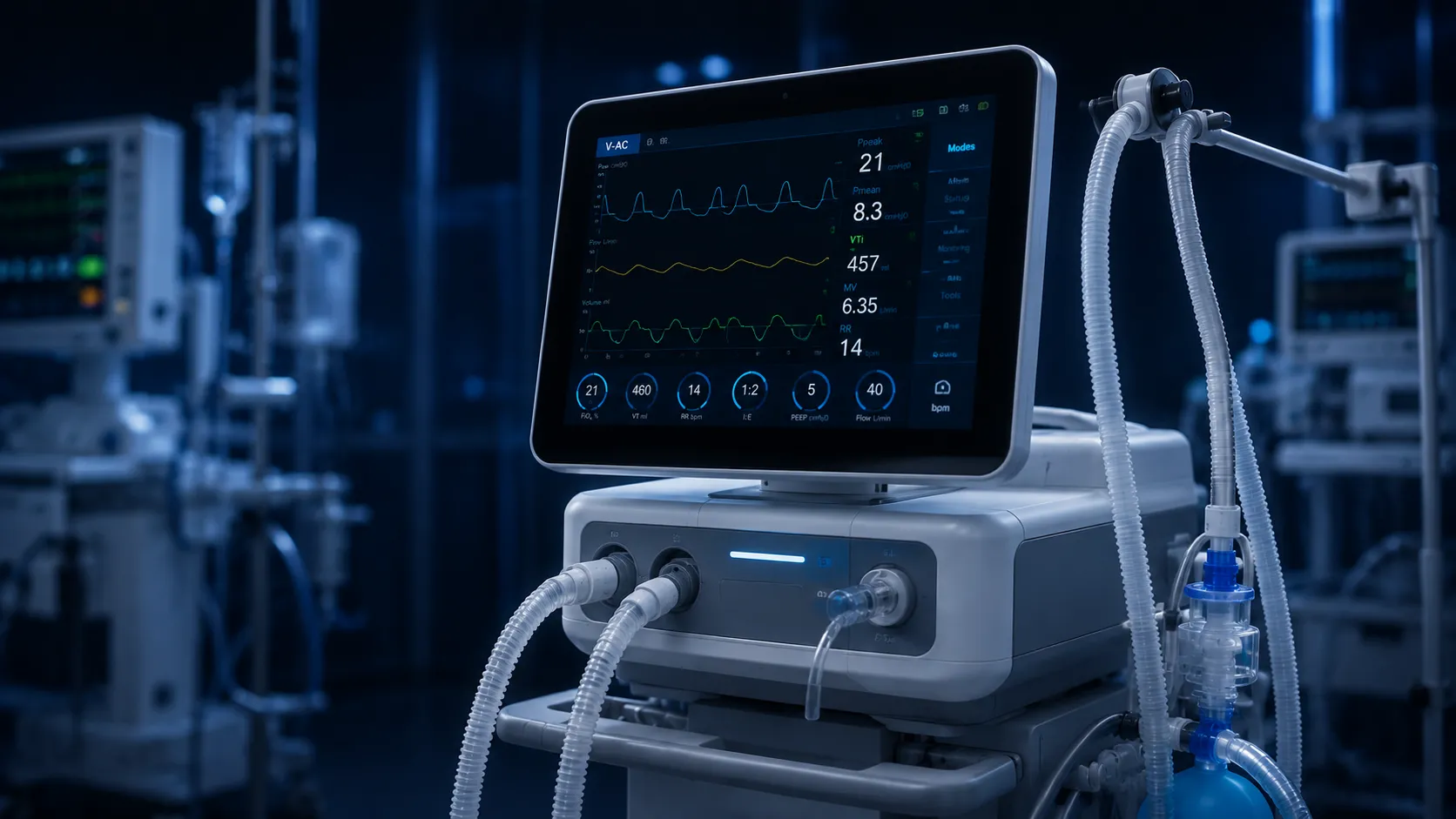 Advanced ICU Ventilator